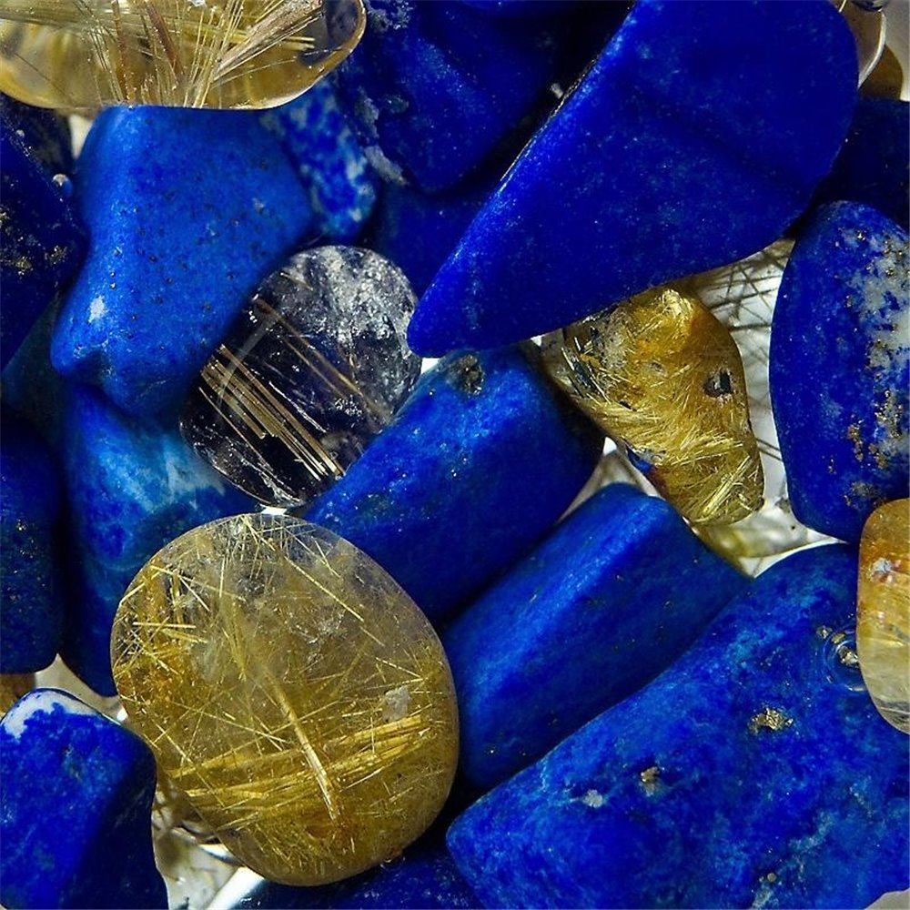 Vitajuwell pierres - bleu or